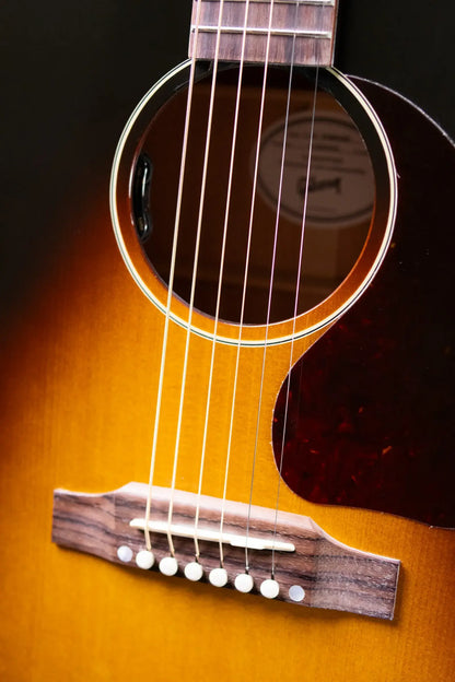 Gibson J-45 Standard HiFi DNA Acoustic/Electric Guitar - Vintage Sunburst with Hardshell Case