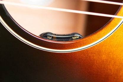 Gibson J-45 Standard HiFi DNA Acoustic/Electric Guitar - Vintage Sunburst with Hardshell Case