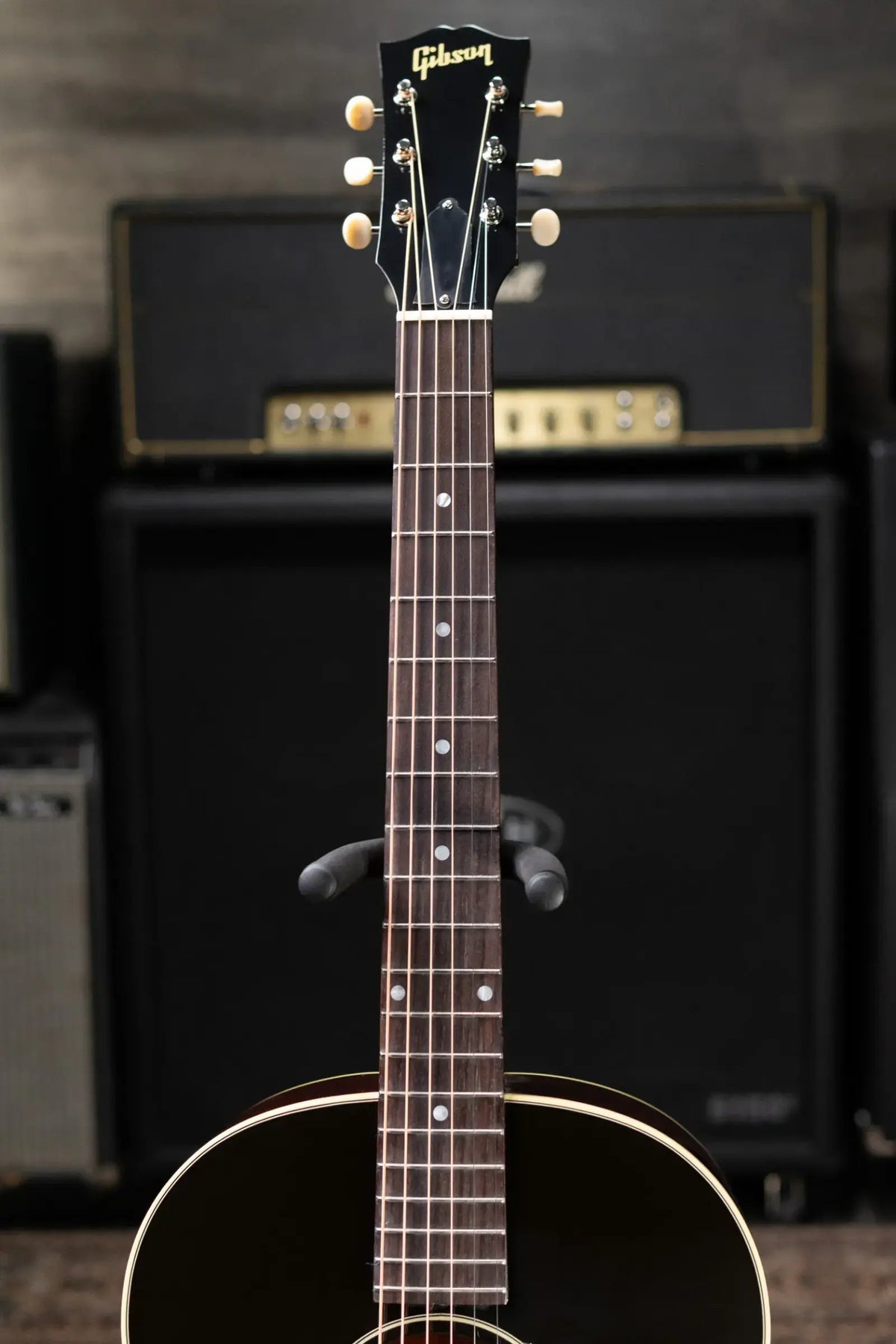 Gibson LG-2 50s Original HiFi DNA Acoustic/Electric Guitar - Vintage Sunburst with Hardshell Case