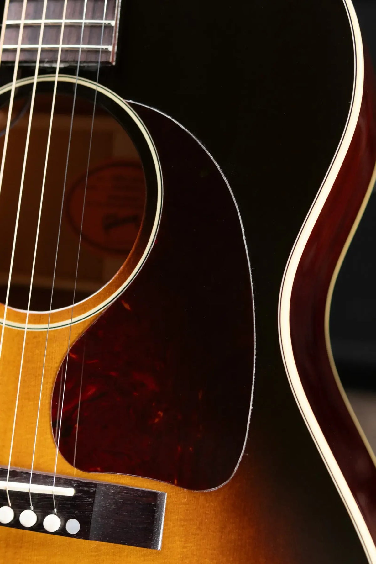 Gibson LG-2 50s Original HiFi DNA Acoustic/Electric Guitar - Vintage Sunburst with Hardshell Case