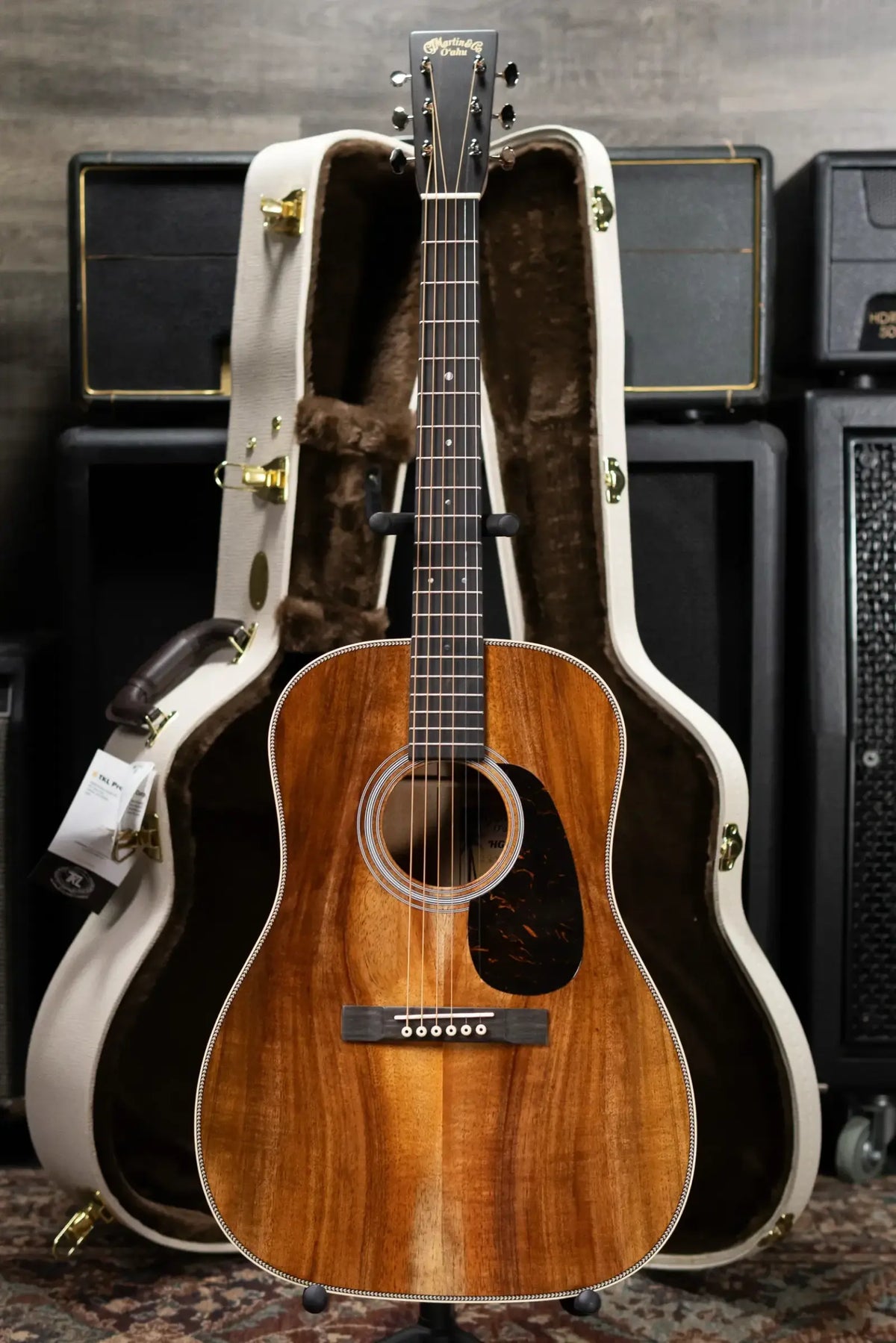 Martin O'ahu HG-28K2 Acoustic Guitar with Hardshell Case