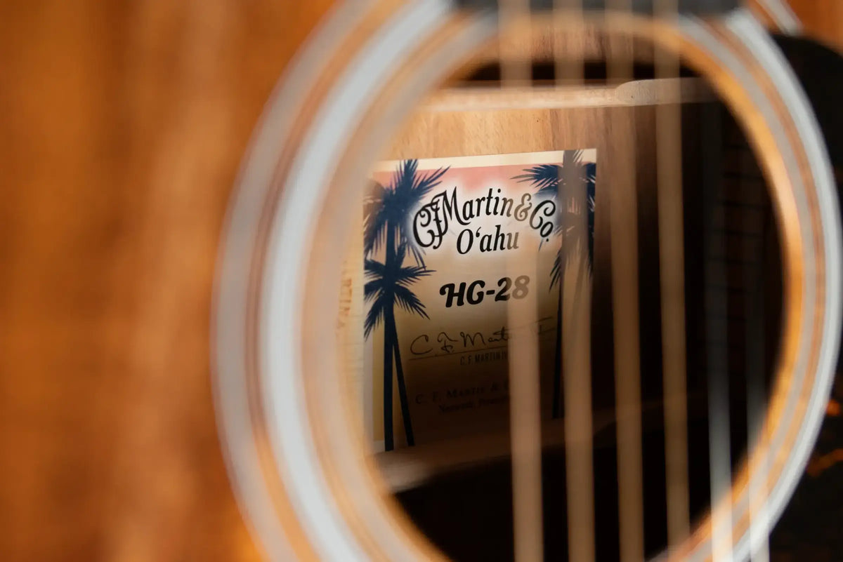 Martin O'ahu HG-28K2 Acoustic Guitar with Hardshell Case