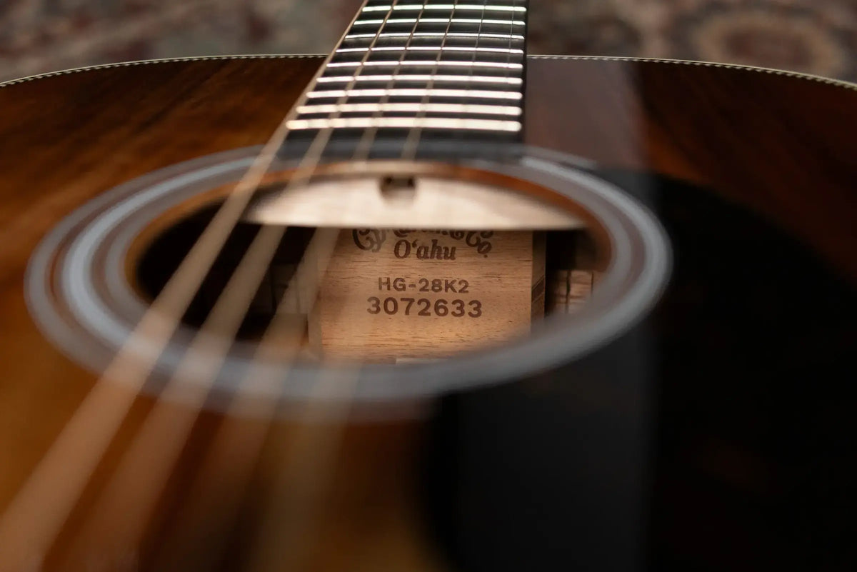 Martin O'ahu HG-28K2 Acoustic Guitar with Hardshell Case