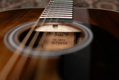 Martin O'ahu HG-28K2 Acoustic Guitar with Hardshell Case