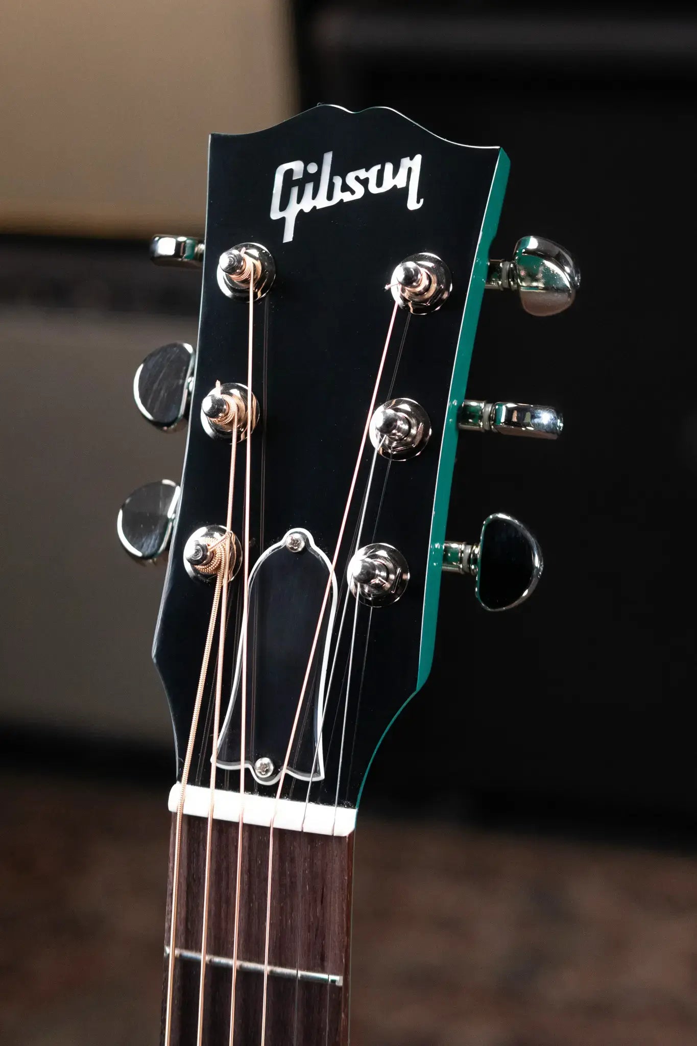 Gibson J-45 Standard Dreadnought Acoustic/Electric Guitar - Translucent Teal with Hardshell Case