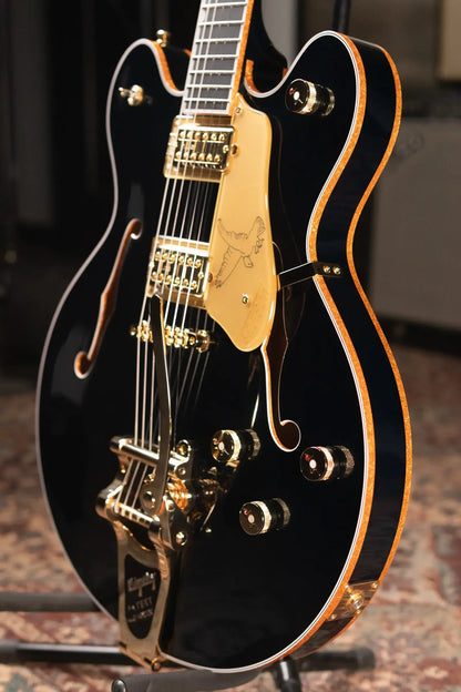 Gretsch Falcon Center Block LTD Electric Guitar with String-Thru Bigsby - Midnight Sapphire with Hardshell Case