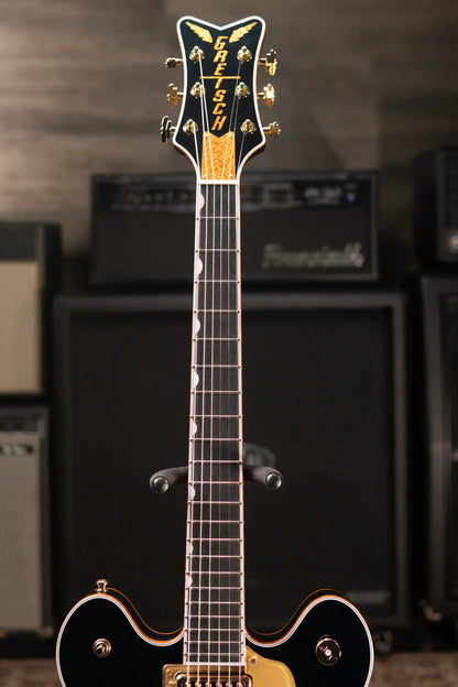 Gretsch Falcon Center Block LTD Electric Guitar with String-Thru Bigsby - Midnight Sapphire with Hardshell Case