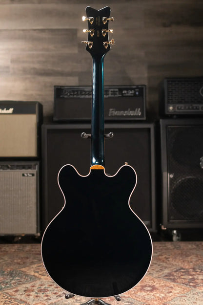 Gretsch Falcon Center Block LTD Electric Guitar with String-Thru Bigsby - Midnight Sapphire with Hardshell Case