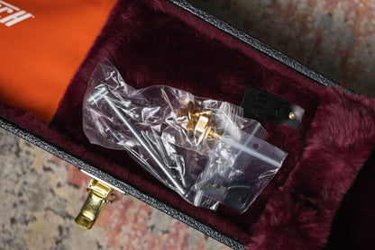 Gretsch Falcon Center Block LTD with String-Thru Bigsby Electric Guitar - Vintage White with Hardshell Case