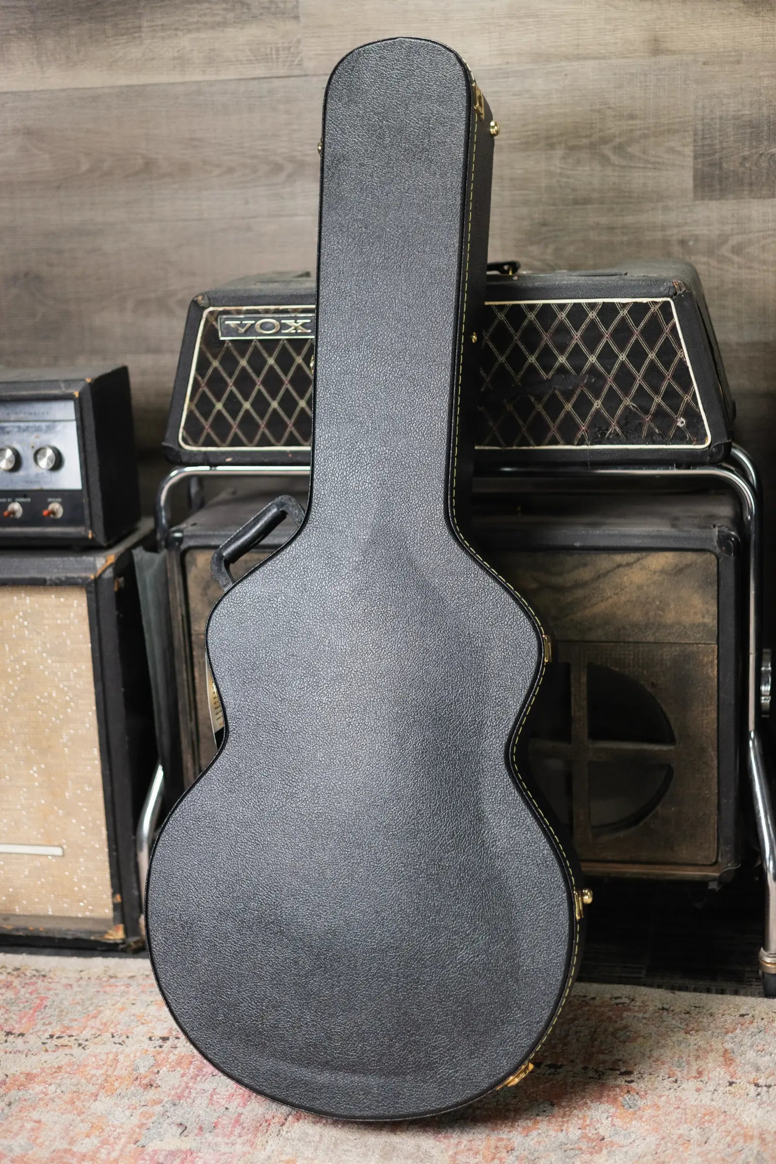 Gretsch Falcon Center Block LTD with String-Thru Bigsby Electric Guitar - Vintage White with Hardshell Case