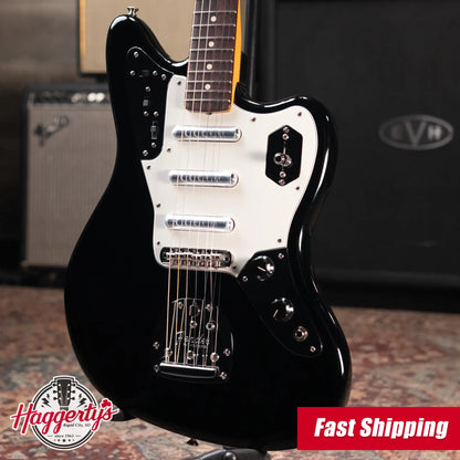 Fender Limited Edition Johnny Marr Signature Special Jaguar Electric Guitar - Black with Hardshell Case