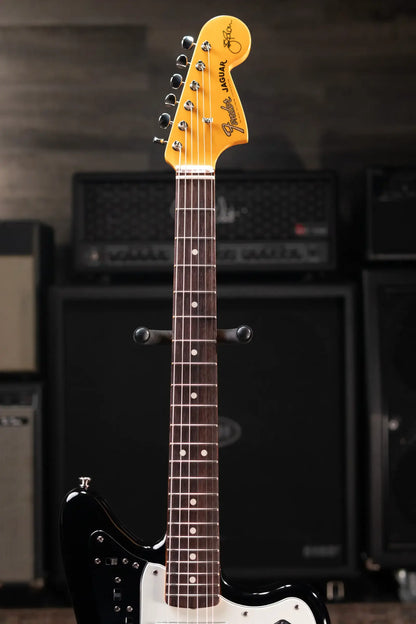 Fender Limited Edition Johnny Marr Signature Special Jaguar Electric Guitar - Black with Hardshell Case