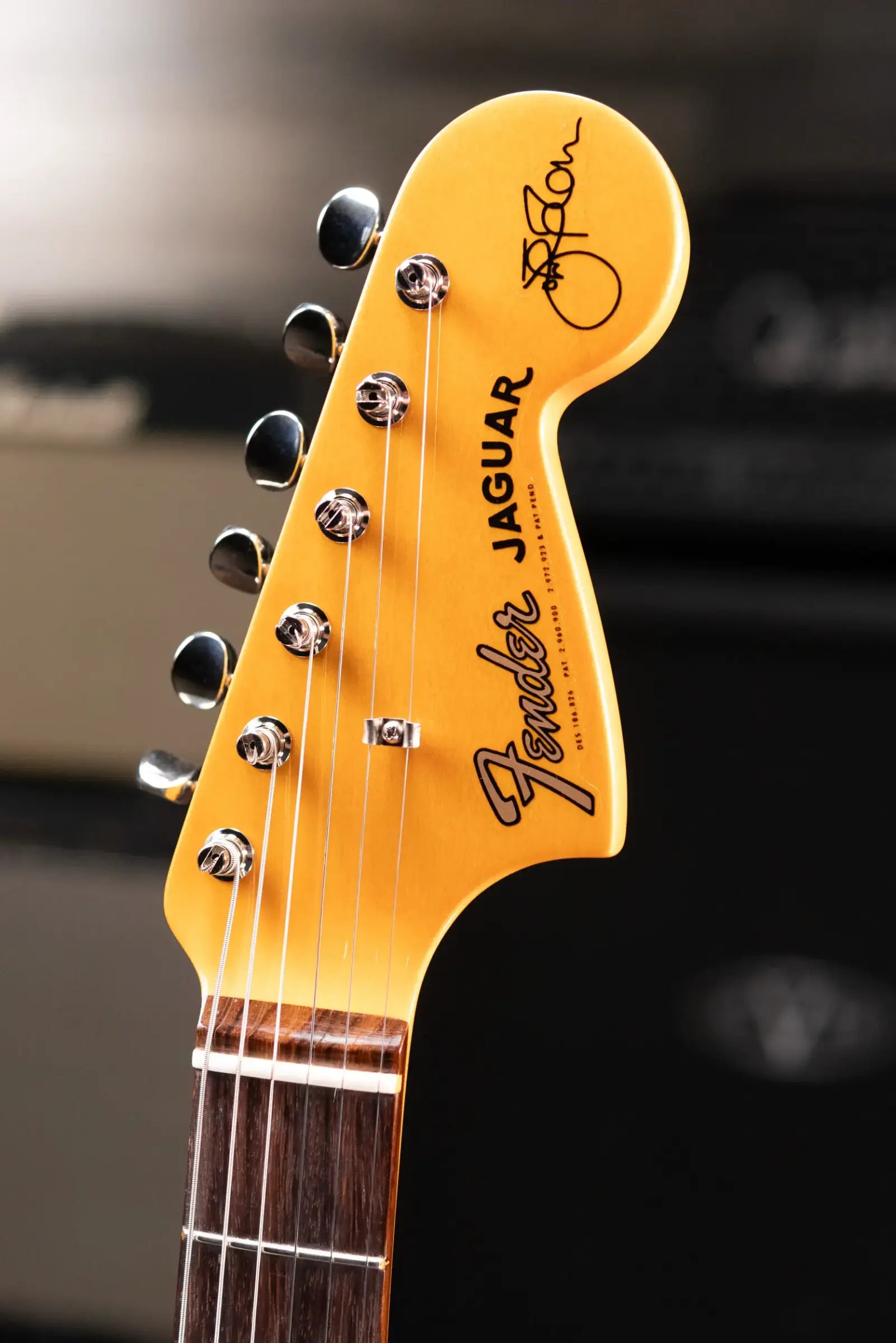 Fender Limited Edition Johnny Marr Signature Special Jaguar Electric Guitar - Black with Hardshell Case