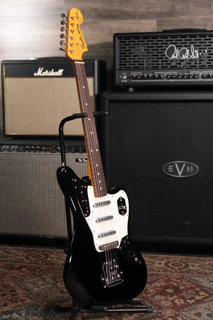 Fender Limited Edition Johnny Marr Signature Special Jaguar Electric Guitar - Black with Hardshell Case