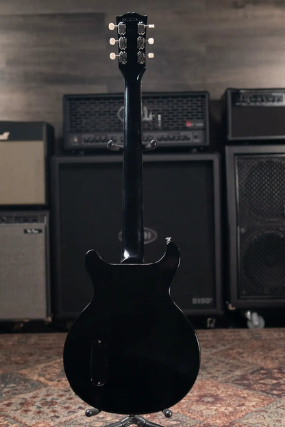 Gibson Les Paul Junior Double Cut Electric Guitar - Ebony with Hardshell Case