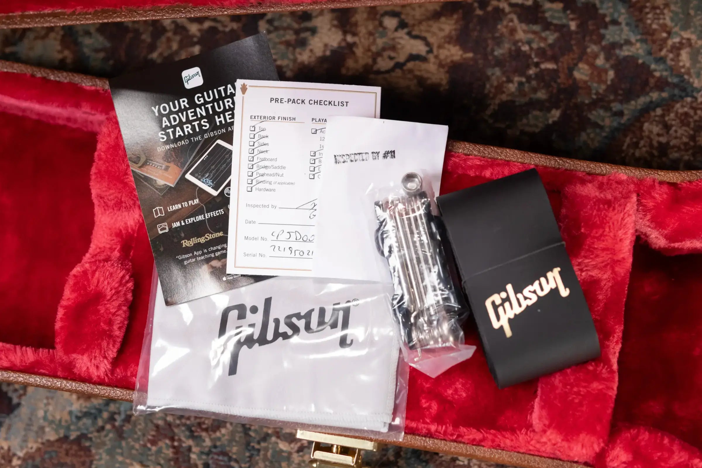 Gibson Les Paul Junior Double Cut Electric Guitar - Ebony with Hardshell Case