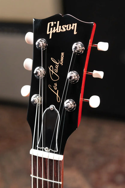 Gibson Les Paul Junior Double Cut Electric Guitar - Vintage Cherry with Hardshell Case