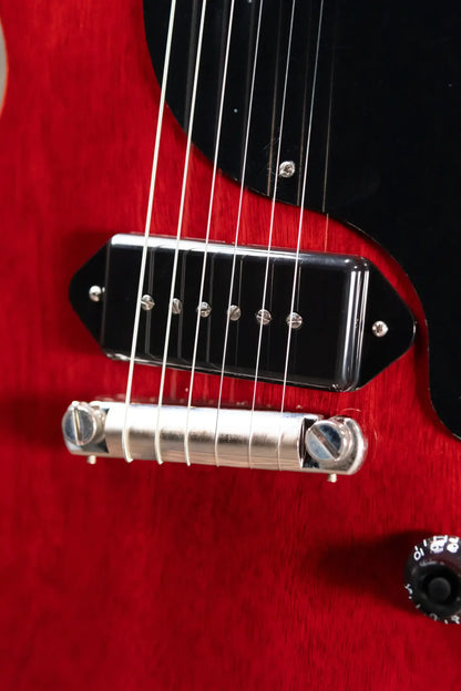 Gibson Les Paul Junior Double Cut Electric Guitar - Vintage Cherry with Hardshell Case