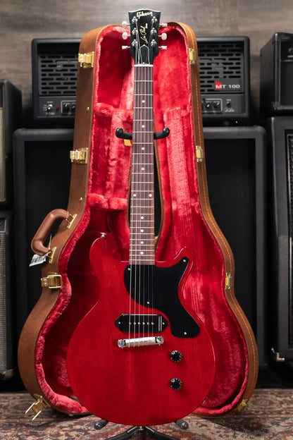 Gibson Les Paul Junior Double Cut Electric Guitar - Vintage Cherry with Hardshell Case