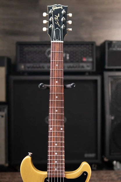 Gibson Les Paul Junior Double Cutaway Electric Guitar - TV Yellow with Hardshell Case