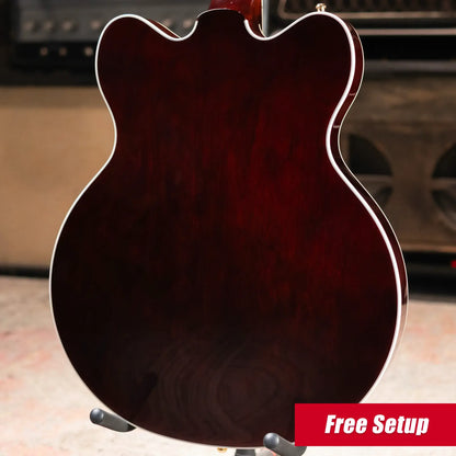 Gretsch Limited Edition Abbey Road Studiomatic Hollow Body with Bigsby Electric Guitar - Classic Walnut Stain with Hardshell Case