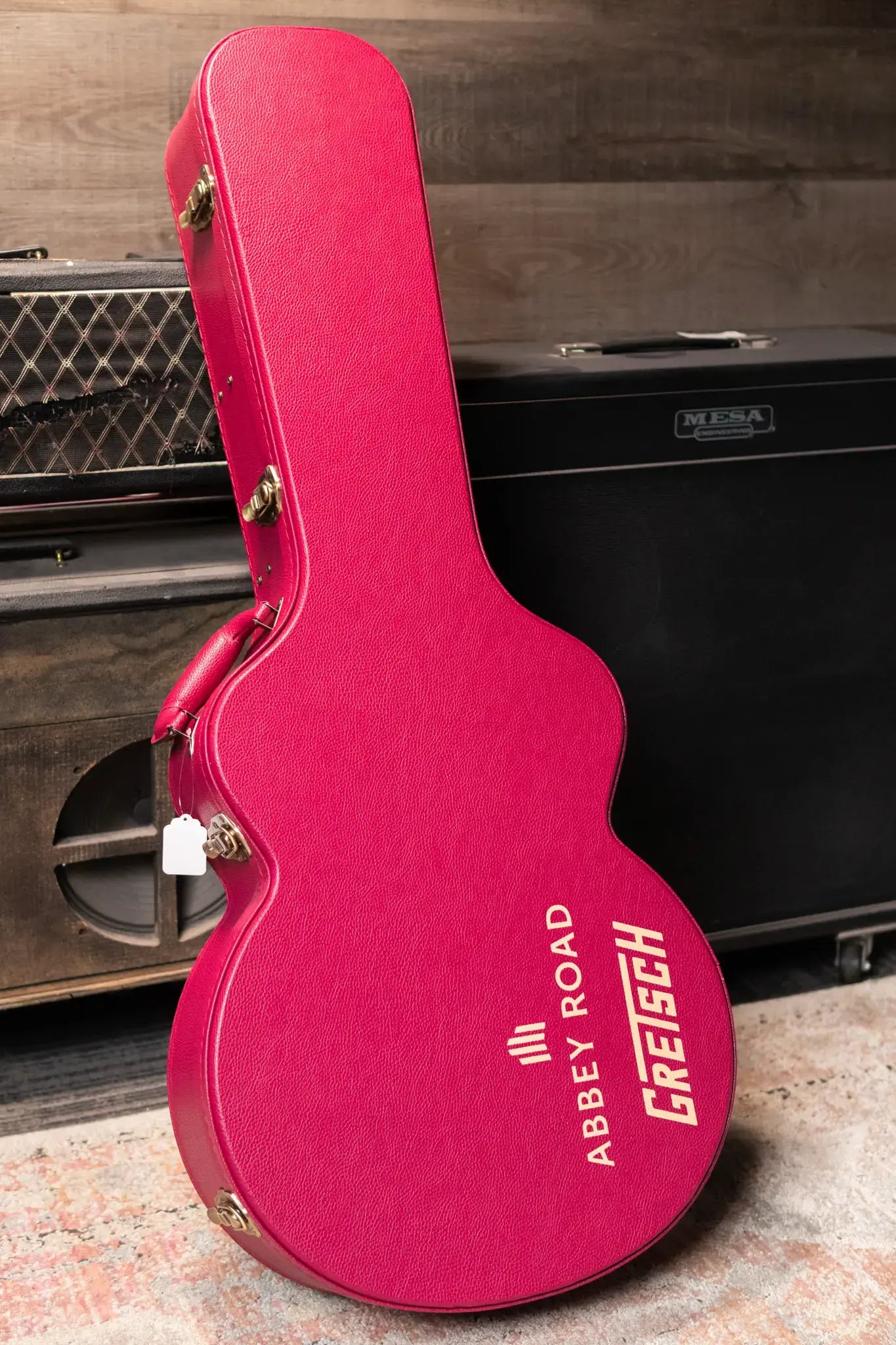 Gretsch Limited Edition Abbey Road Studiomatic Hollow Body with Bigsby Electric Guitar - Classic Walnut Stain with Hardshell Case