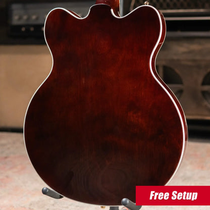 Gretsch Limited Edition Abbey Road Studiomatic Hollow Body with Bigsby Electric Guitar - Classic Walnut Stain with Hardshell Case