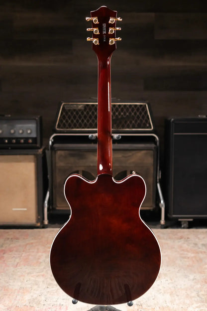 Gretsch Limited Edition Abbey Road Studiomatic Hollow Body with Bigsby Electric Guitar - Classic Walnut Stain with Hardshell Case