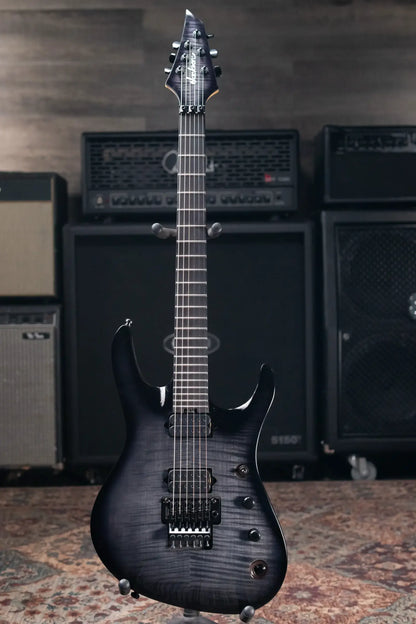 Jackson Pro Plus Series Signature Chris Broderick Soloist 6 Electric Guitar  - Transparent Black with Soft Case