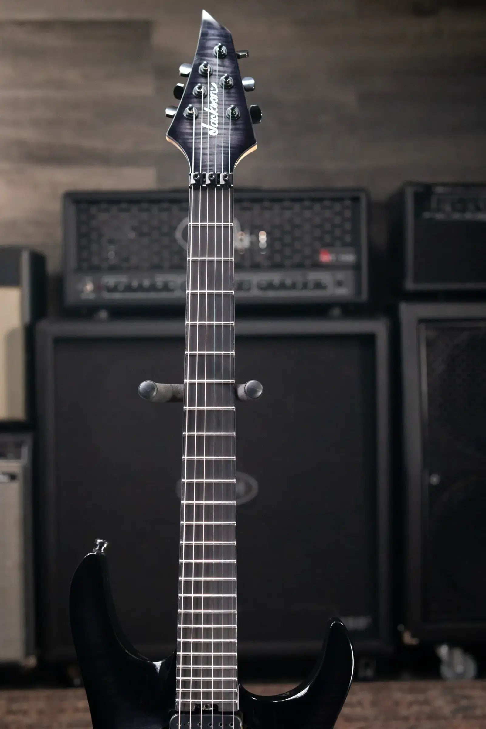 Jackson Pro Plus Series Signature Chris Broderick Soloist 6 Electric Guitar  - Transparent Black with Soft Case