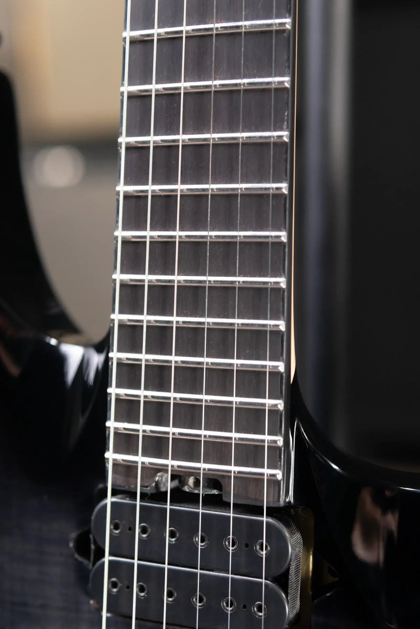 Jackson Pro Plus Series Signature Chris Broderick Soloist 6 Electric Guitar  - Transparent Black with Soft Case