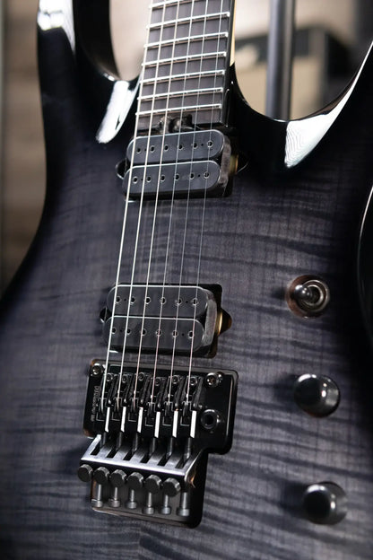 Jackson Pro Plus Series Signature Chris Broderick Solist 6 Electric Guitar  - Transparent Black with Soft Case