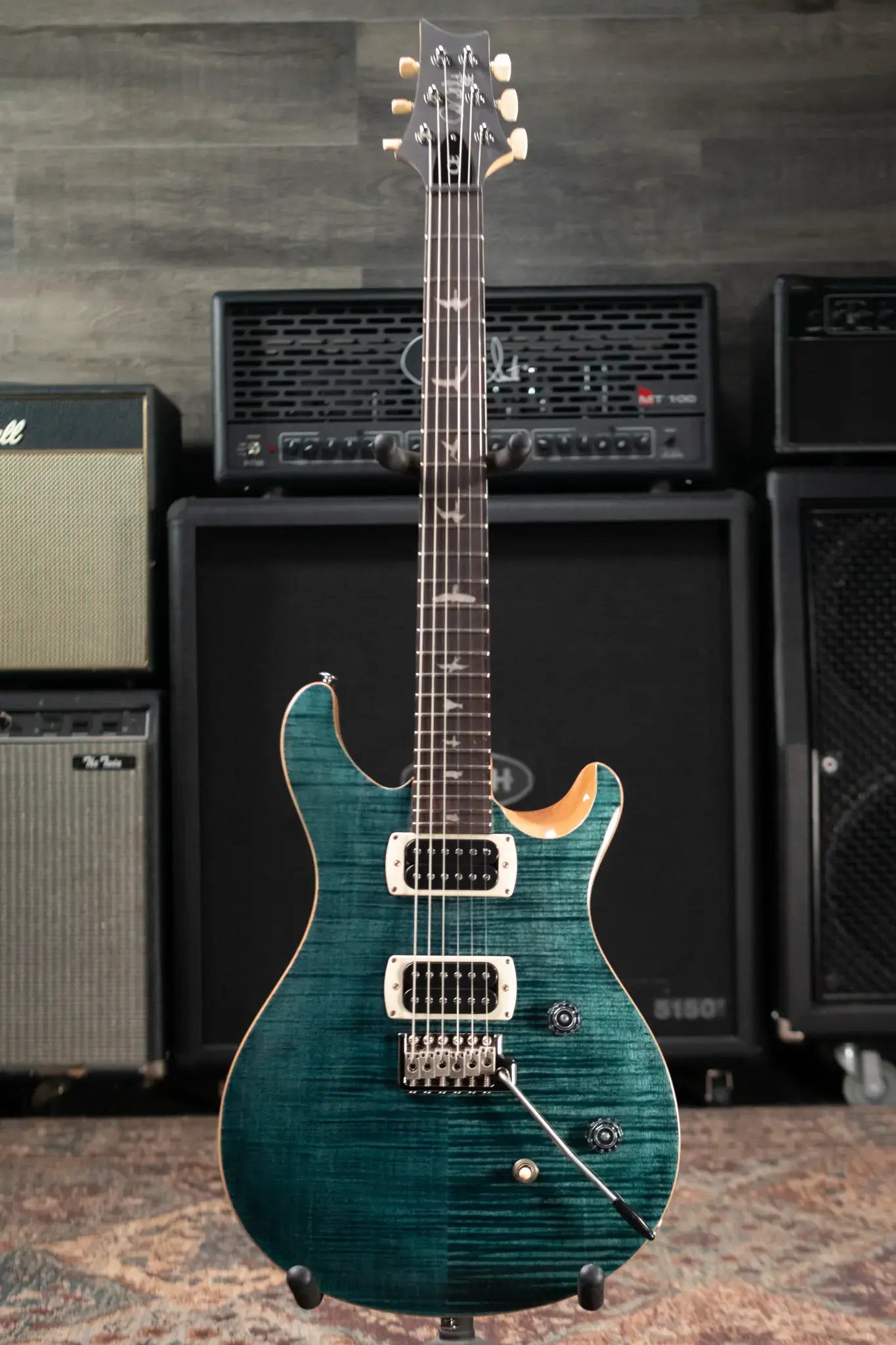 PRS SE CE 24 Electric Guitar - Slate Blue with Gig Bag