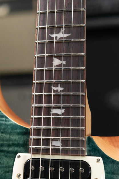 PRS SE Custom 24 Electric Guitar - Slate Blue with Gig Bag