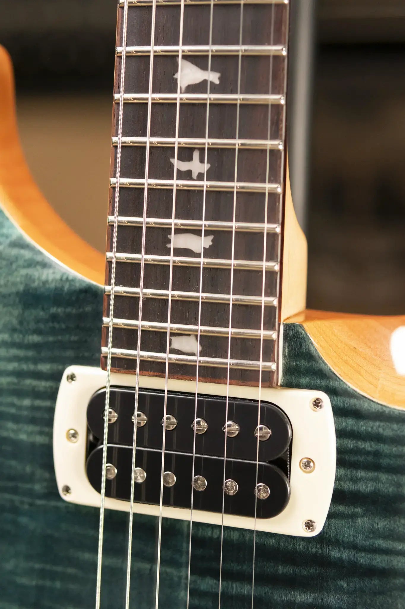 PRS SE Custom 24 Electric Guitar - Slate Blue with Gig Bag