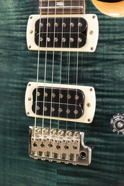 PRS SE Custom 24 Electric Guitar - Slate Blue with Gig Bag