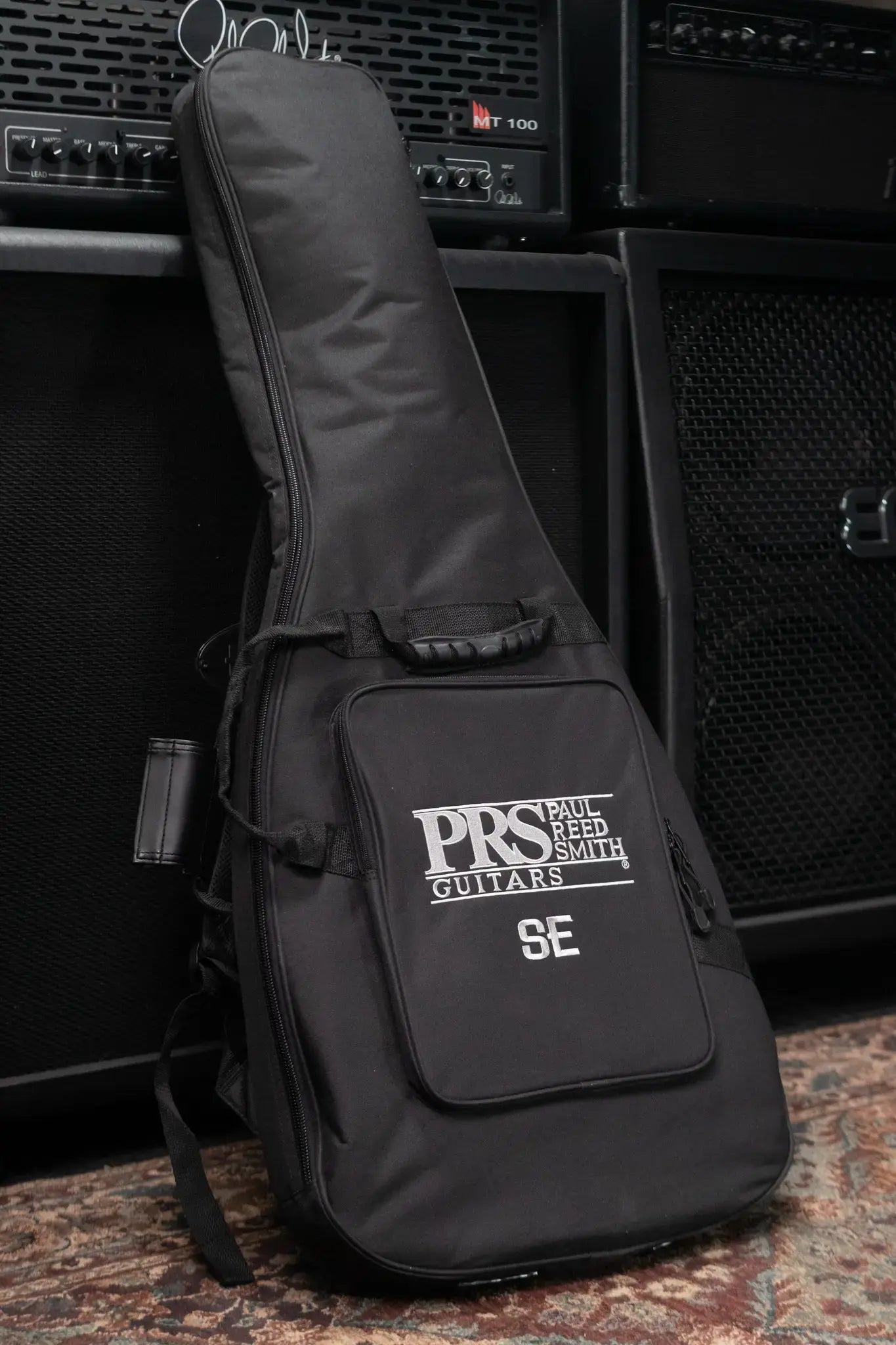 PRS SE Custom 24 Left-Handed Electric Guitar - Slate Blue with Gig Bag