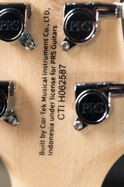 PRS SE Custom 24 Left-Handed Electric Guitar - Slate Blue with Gig Bag