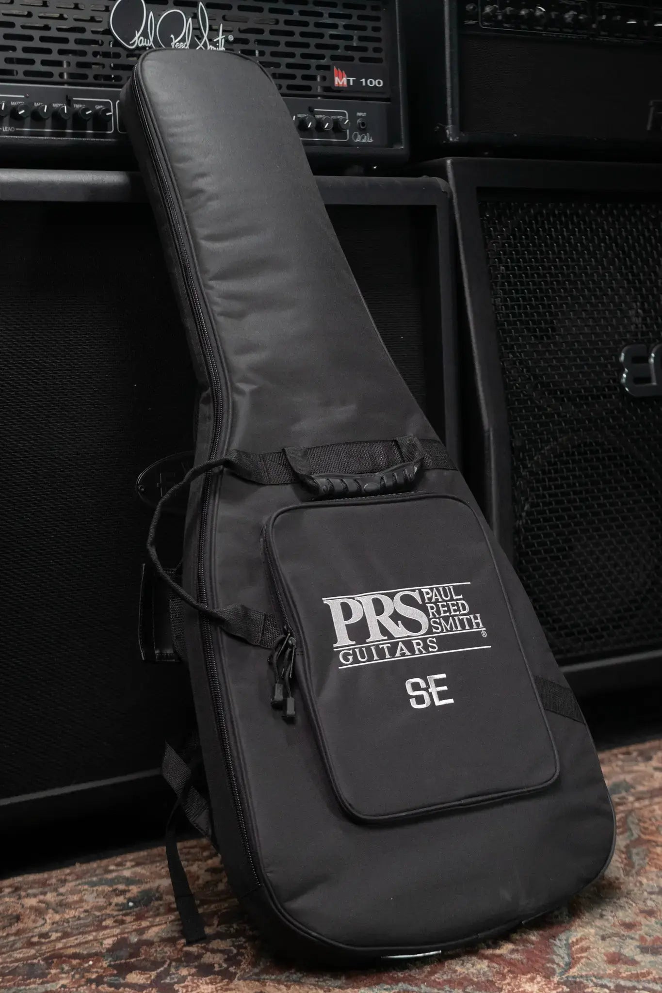 PRS SE Paul's Guitar Electric Guitar - Teal Black with Gig Bag