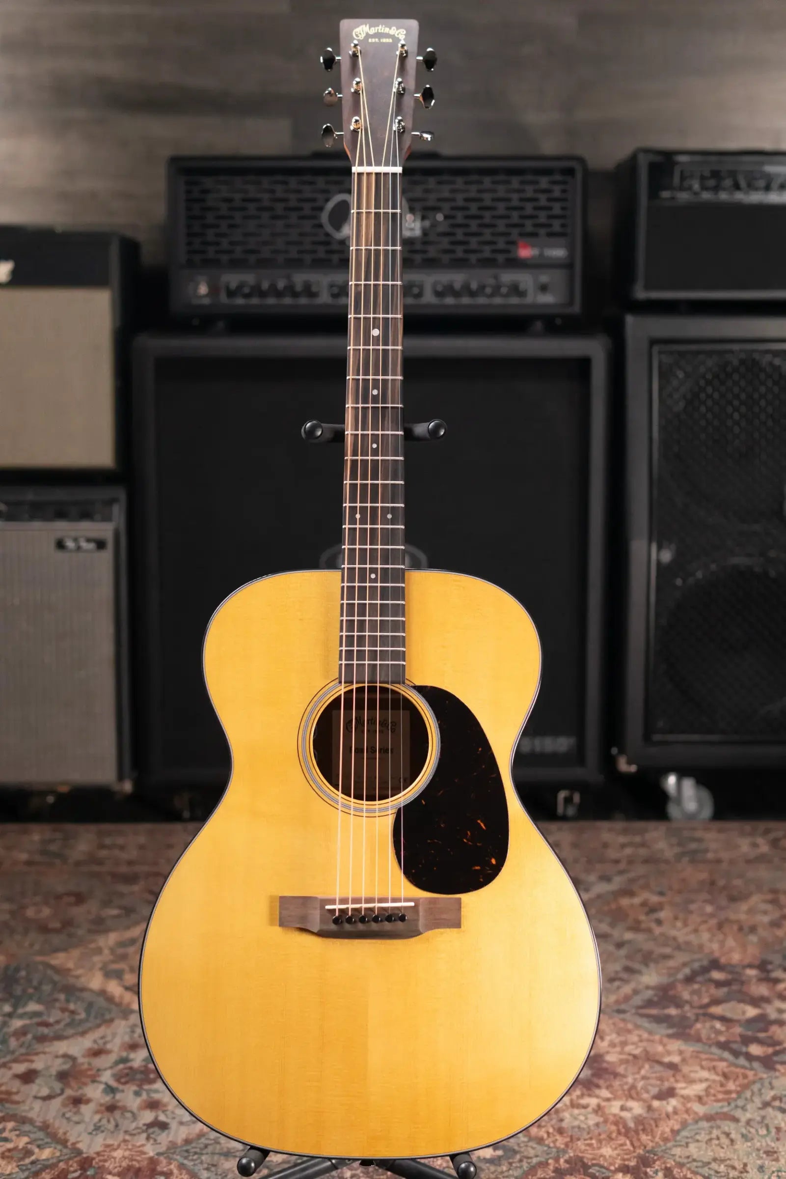 Martin 000-12E Retro Acoustic/Electric Guitar - Spruce/Sapele with Gig Bag