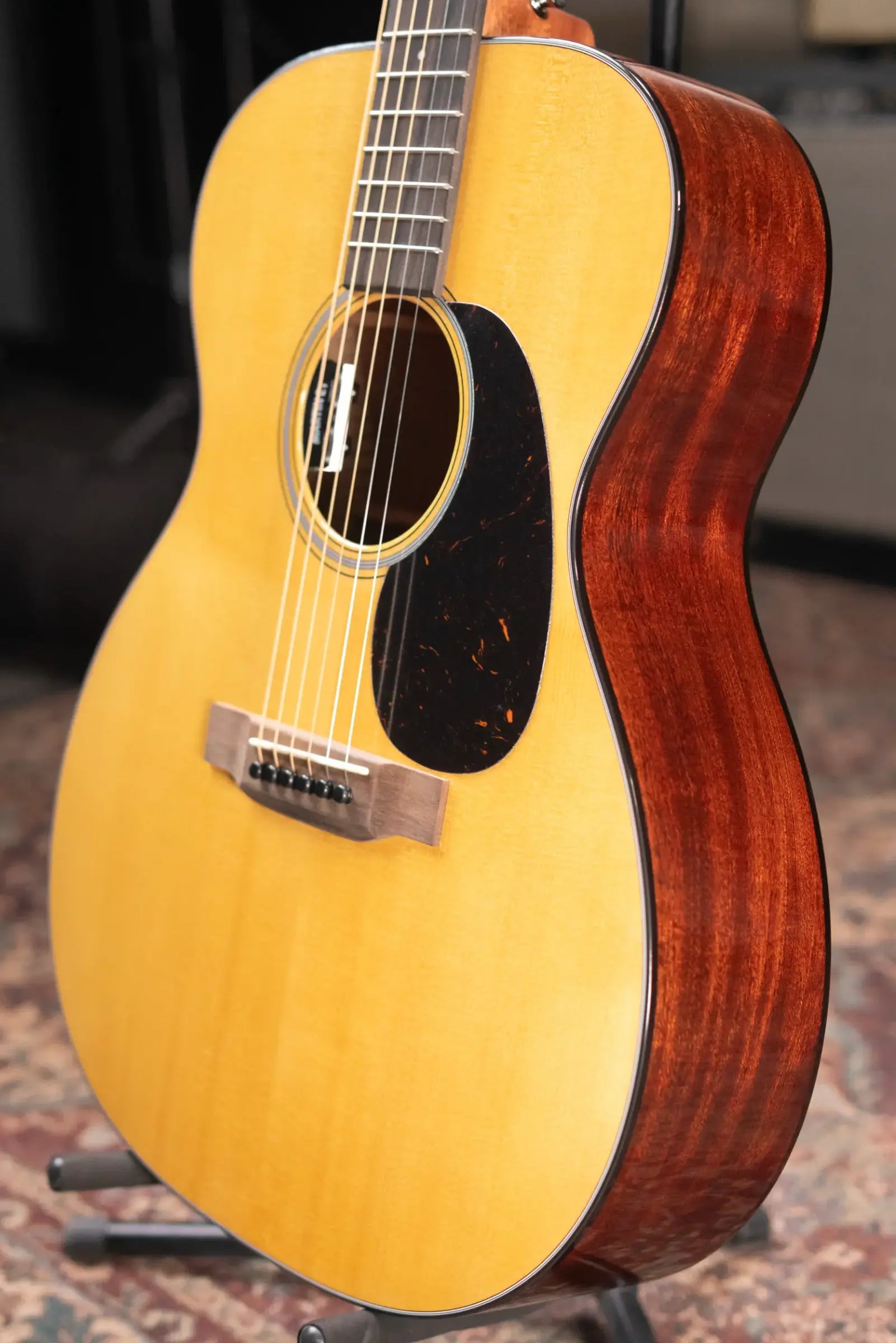 Martin 000-12E Retro Acoustic/Electric Guitar - Spruce/Sapele with Gig Bag