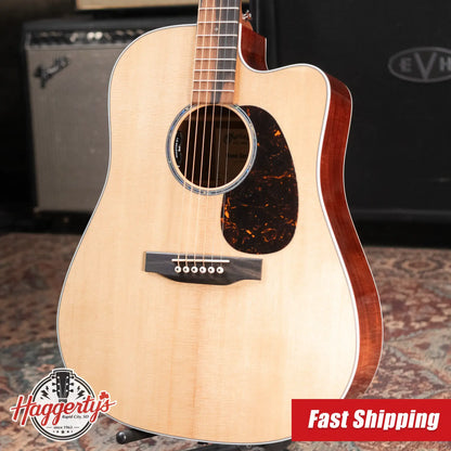 Martin DC-13E Modern Dreadnought Acoustic/Electric Guitar - Spruce/Koa with Gig Bag