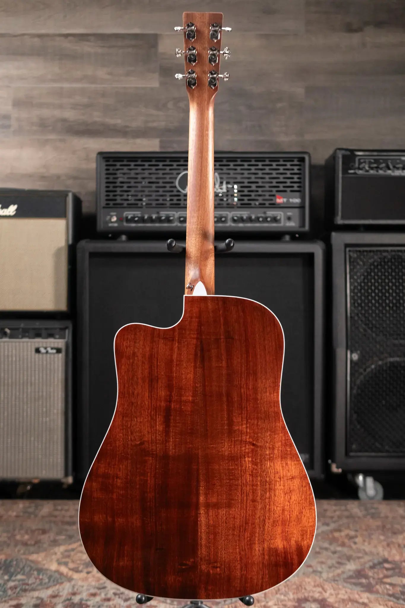 Martin DC-13E Modern Dreadnought Acoustic/Electric Guitar - Spruce/Koa with Gig Bag