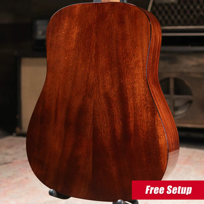 Martin D-12E Retro Dreadnought Acoustic/Electric Guitar - Spruce/Sapele with Gig Bag