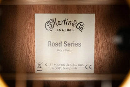 Martin D-12E Retro Dreadnought Acoustic/Electric Guitar - Spruce/Sapele with Gig Bag