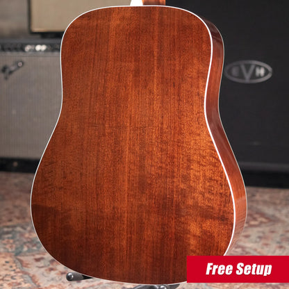 Martin D-13E Retro Dreadnought Acoustic/Electric Guitar - Spruce/Walnut with Gig Bag