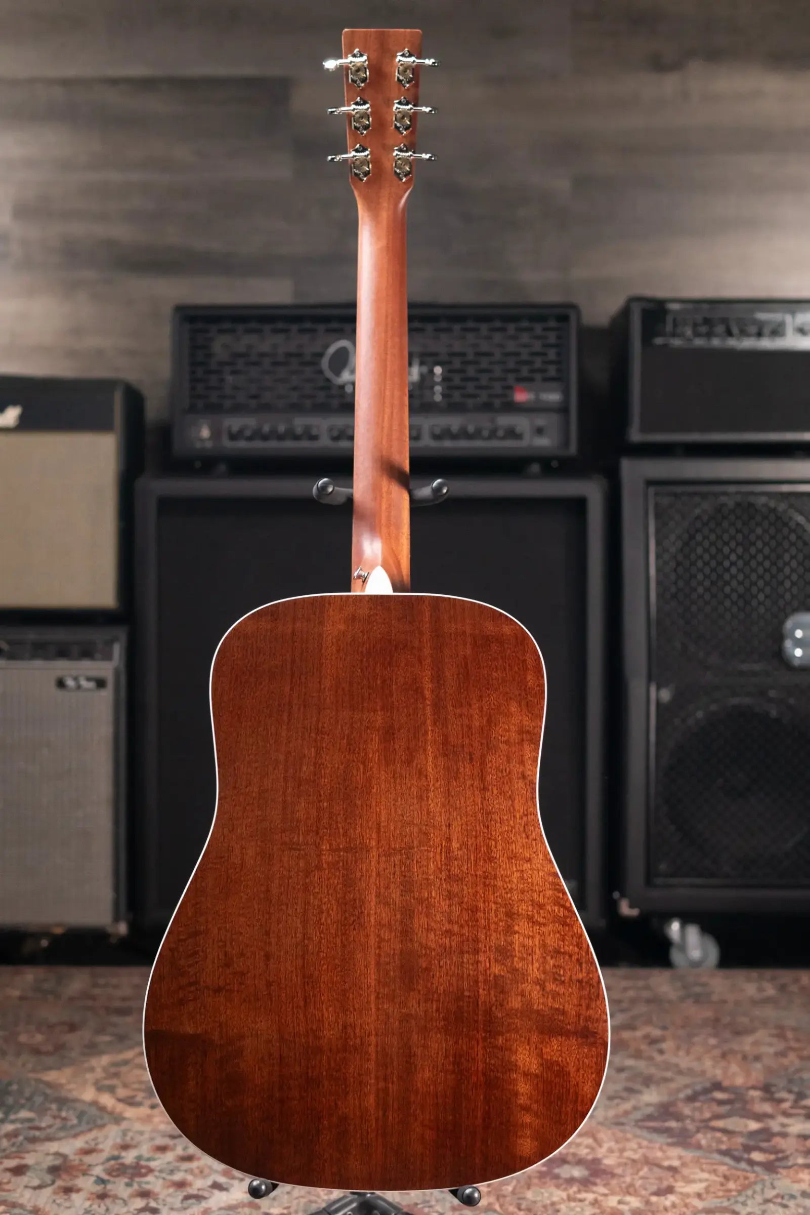 Martin D-13E Retro Dreadnought Acoustic/Electric Guitar - Spruce/Walnut with Gig Bag