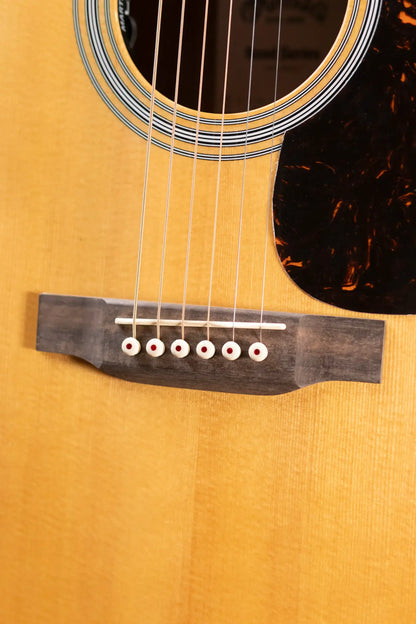 Martin D-13E Retro Dreadnought Acoustic/Electric Guitar - Spruce/Walnut with Gig Bag