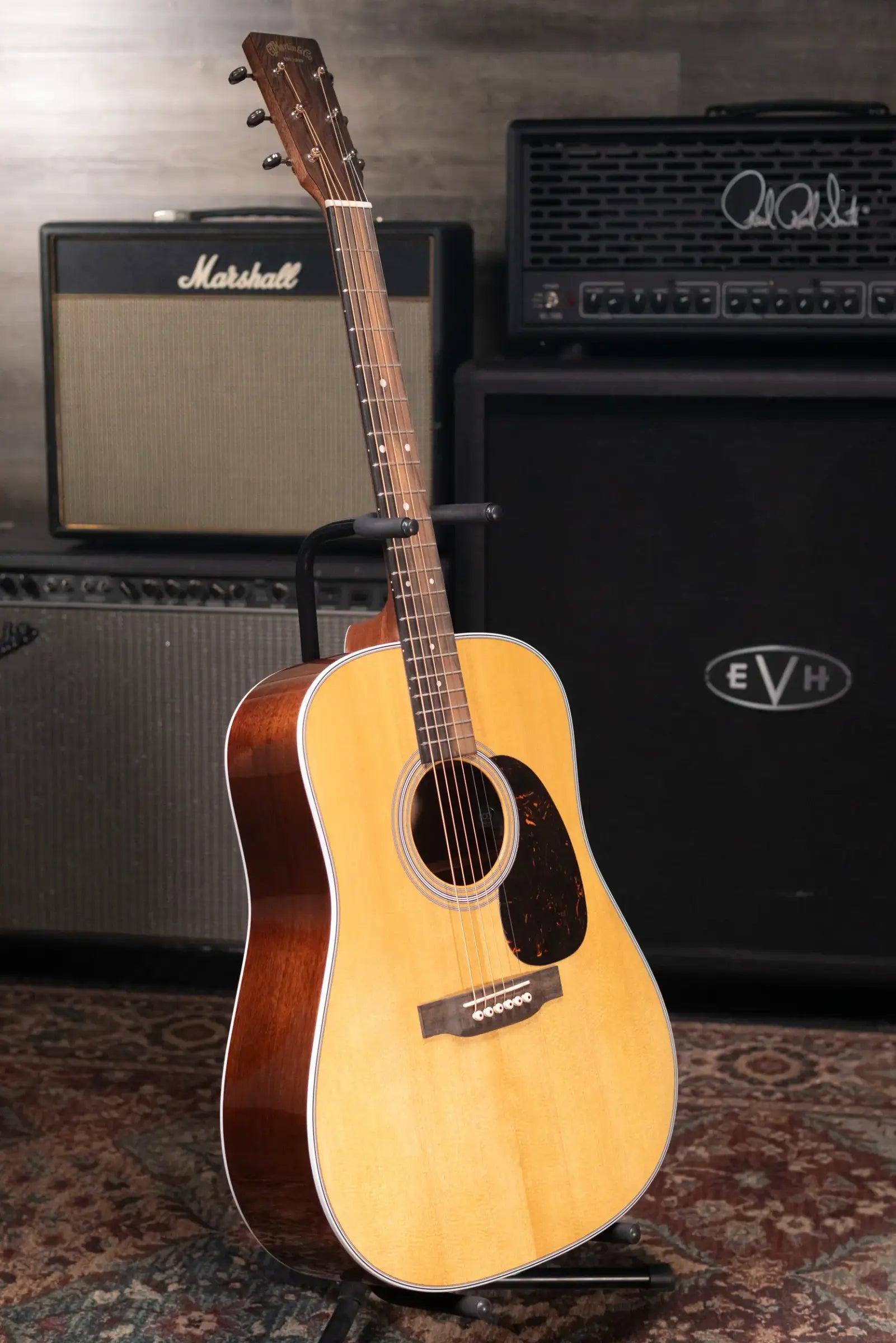 Martin D-13E Retro Dreadnought Acoustic/Electric Guitar - Spruce/Walnut with Gig Bag