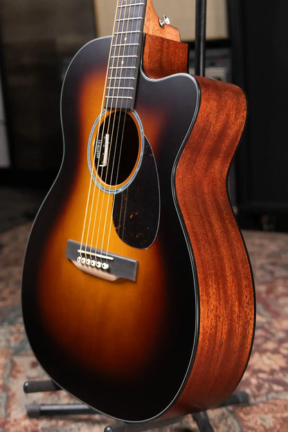 Martin OMC-10E Modern Acoustic/Electric Guitar - 1935 Sunburst with Gig Bag